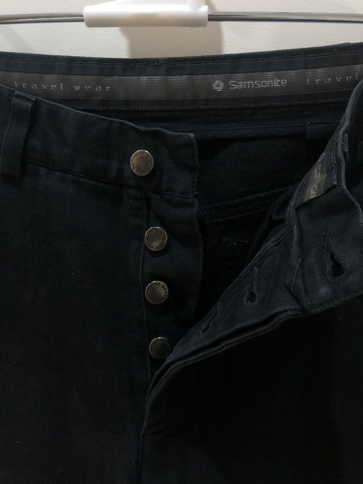 Neil Barrett × Samsonite Sansonite Travel Wear Collection black pants Size US 32 / EU 48 - 6 Thumbnail