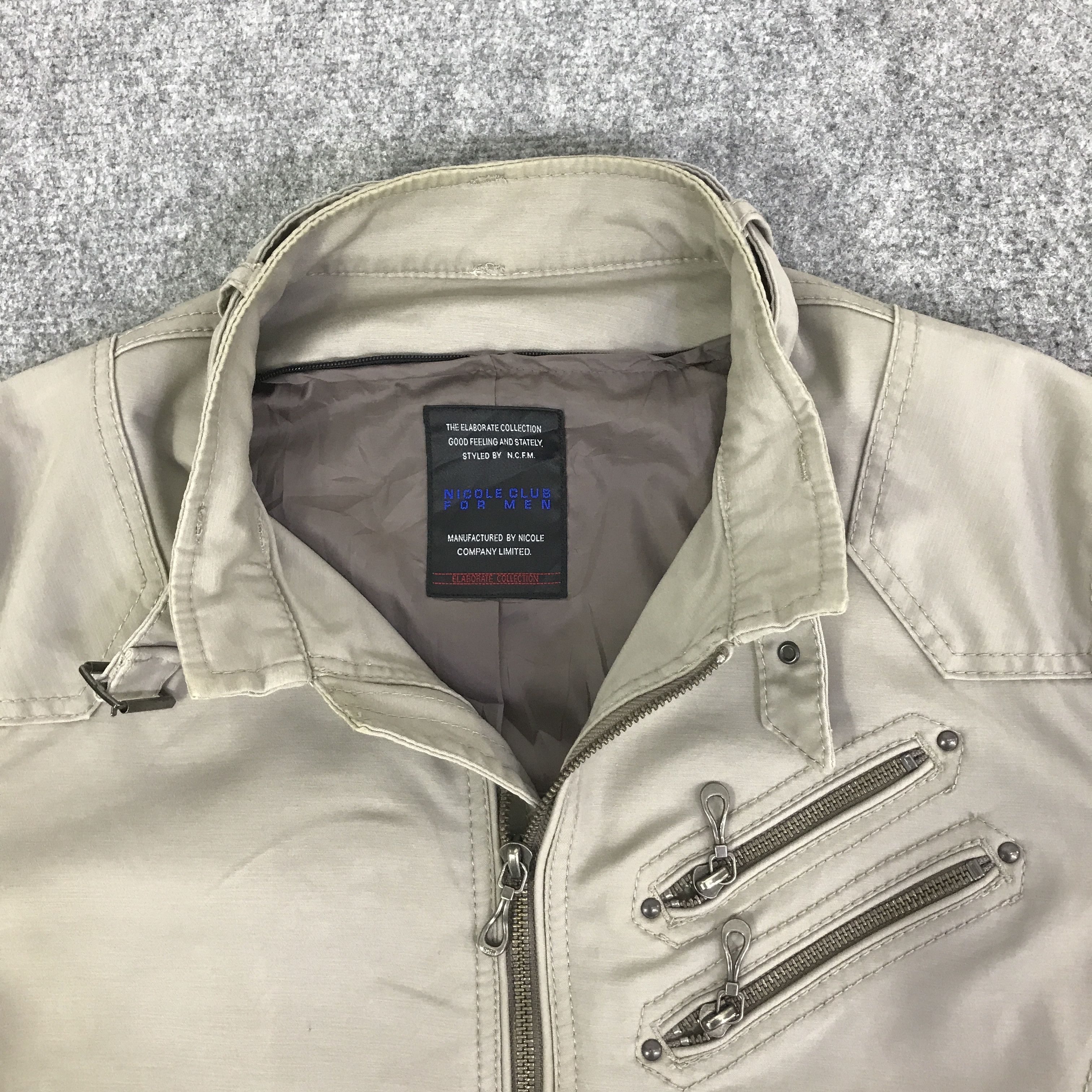 Nicole Club NICOLE CLUB IFSIXWASNINE STYLE PUNK JAPAN JACKET K79B18 Size US L / EU 52-54 / 3 - 8 Thumbnail