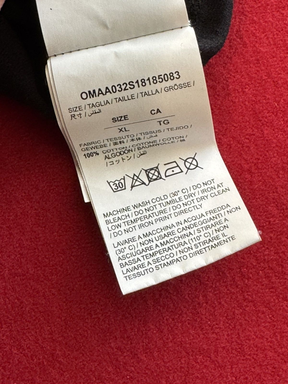 Off-White Off-White T-Shirt **RARE** Size US XL / EU 56 / 4 - 9 Thumbnail