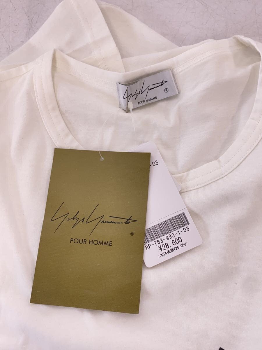 Yohji Yamamoto yohji yamamoto POUR HOMME HP-T63-993-1-03 T-shirt Size US L / EU 52-54 / 3 - 3 Thumbnail
