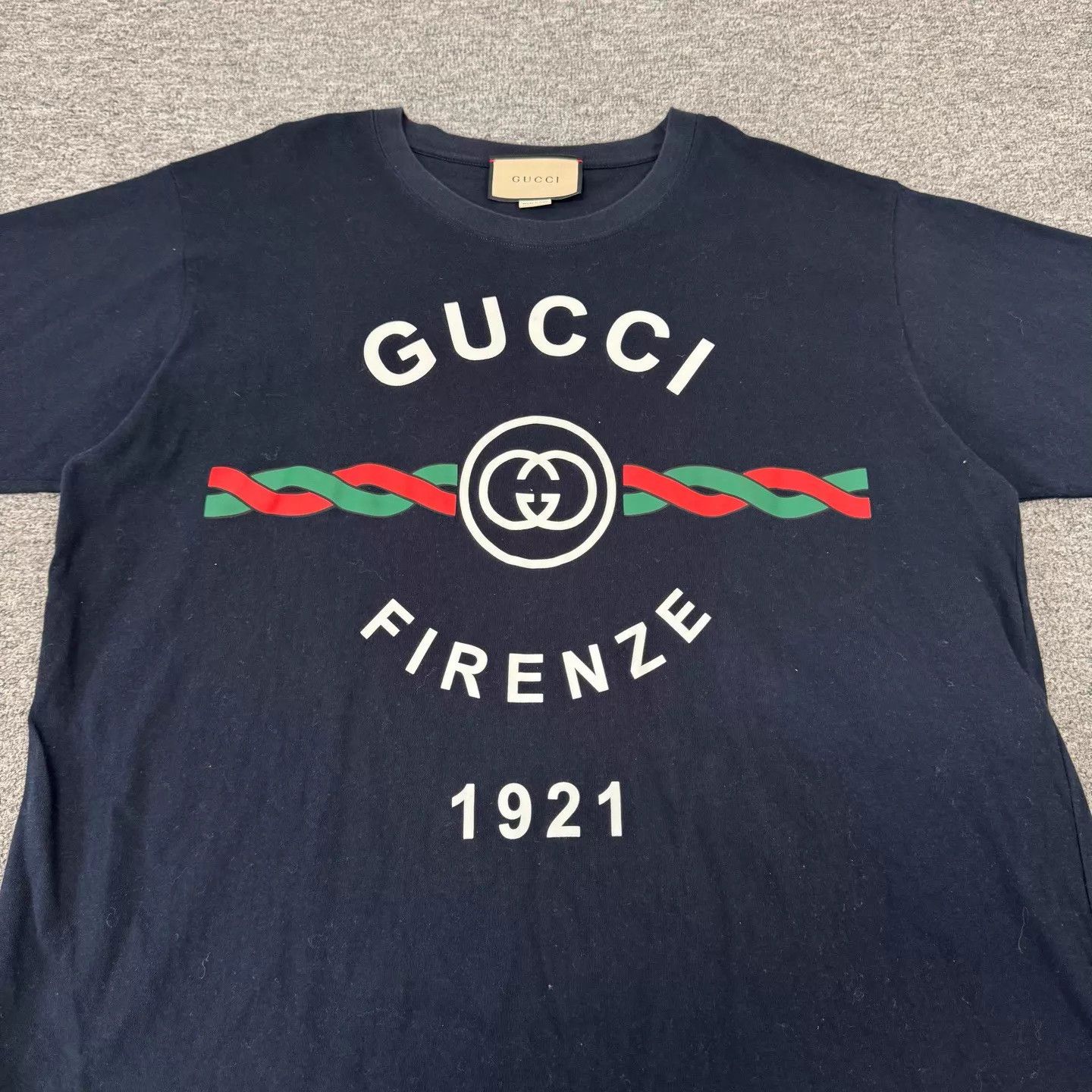 Gucci Gucci Black Web GG Print Short Sleeve T-Shirt M Size US M / EU 48-50 / 2 - 4 Thumbnail