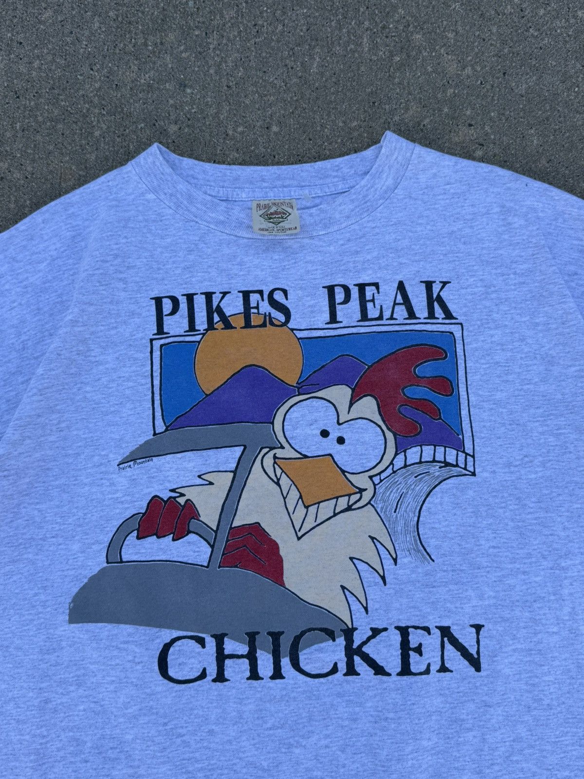 Vintage Vintage Prairie Mountain Pikes Peak Chicken T-Shirt Size US XXL / EU 58 / 5 - 3 Thumbnail