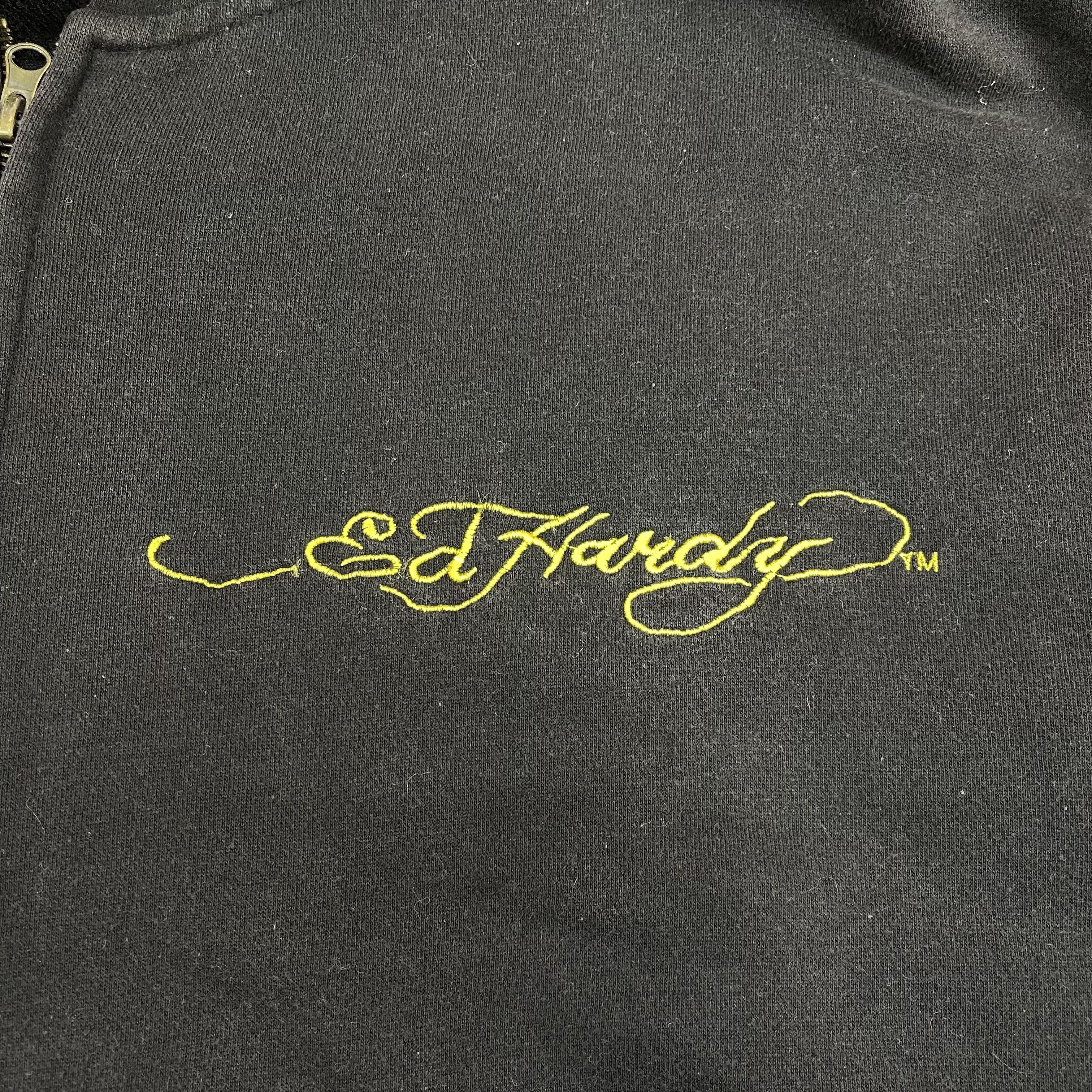 Ed Hardy ED HARDY Zipper Hoodie #1479/AY Size US XL / EU 56 / 4 - 13 Thumbnail