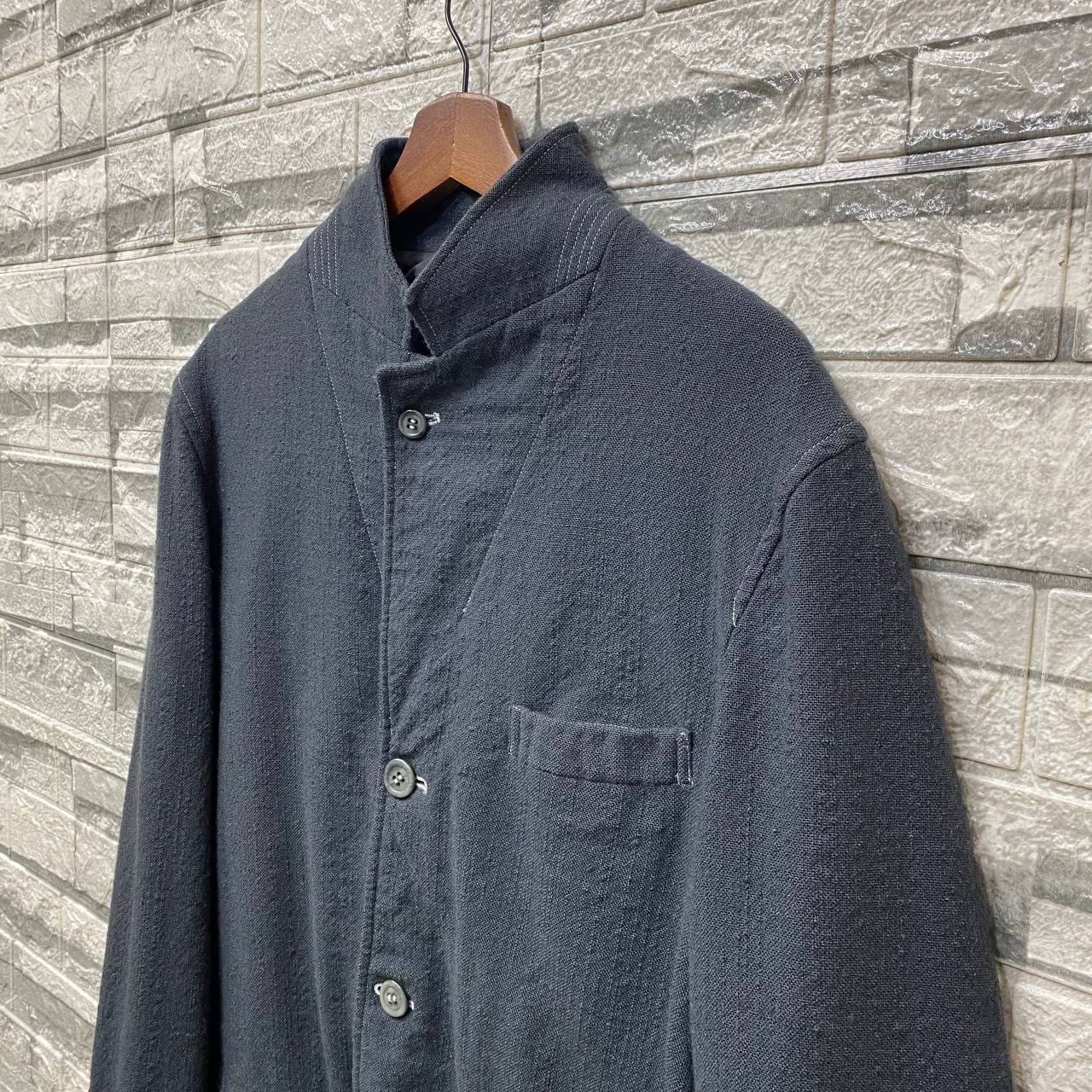 Comme des Garcons Homme AD2001 COMME DES GARCON MINIMALIST WOOL JACKET Size US S / EU 44-46 / 1 - 13 Thumbnail