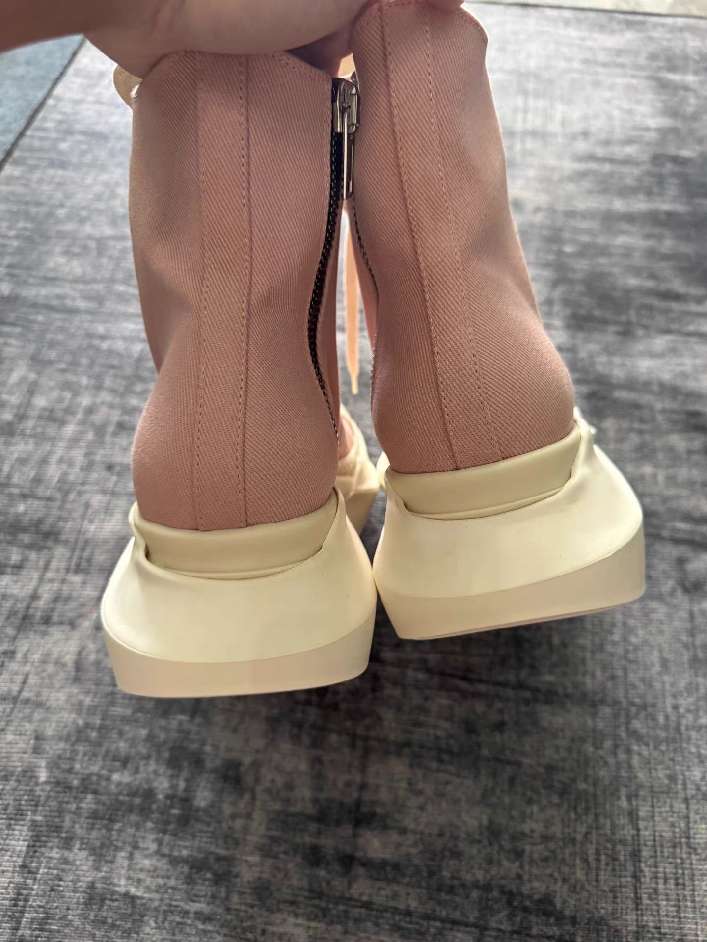 Rick Owens Rick Owens Pink Tank Sole Turbo Cyclops Size US 7 / EU 40 - 4 Thumbnail