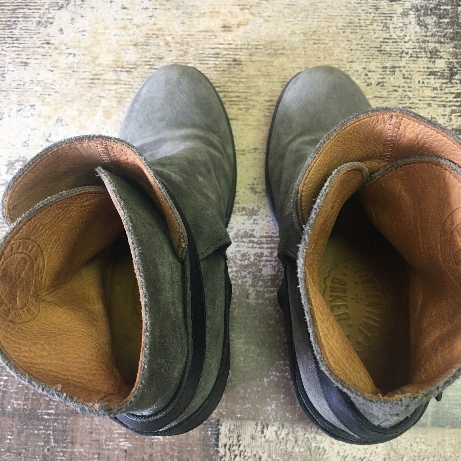 Fiorentini + Baker Fiorentini Baker Gray Ankle Suede Boots Womens EUR 36 US 6 Size US 6 / IT 36 - 9 Thumbnail