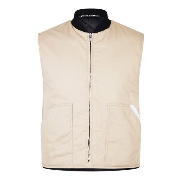 o1g2r1mq0524 Vests in Beige & Off White
