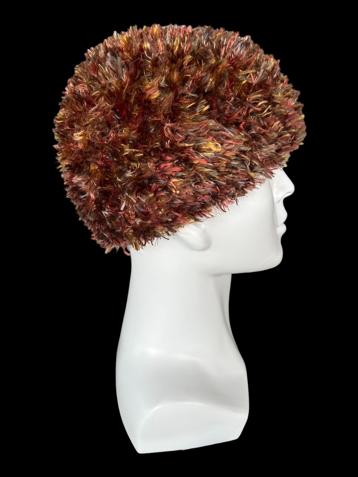 Japanese Brand × Kapital × Vintage Japanese Style Mohawk Mohair fur Beanie Hats Size ONE SIZE - 1 Thumbnail