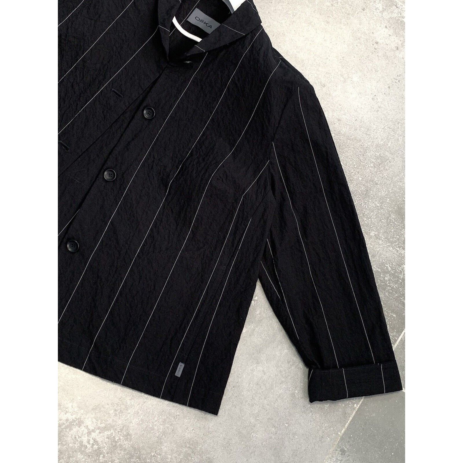 Japanese Brand × Other Women's OSKA Shawl Collar Jacket Coat Blazer SZ 3 EU 40 UK12 Size M / US 6-8 / IT 42-44 - 12 Thumbnail