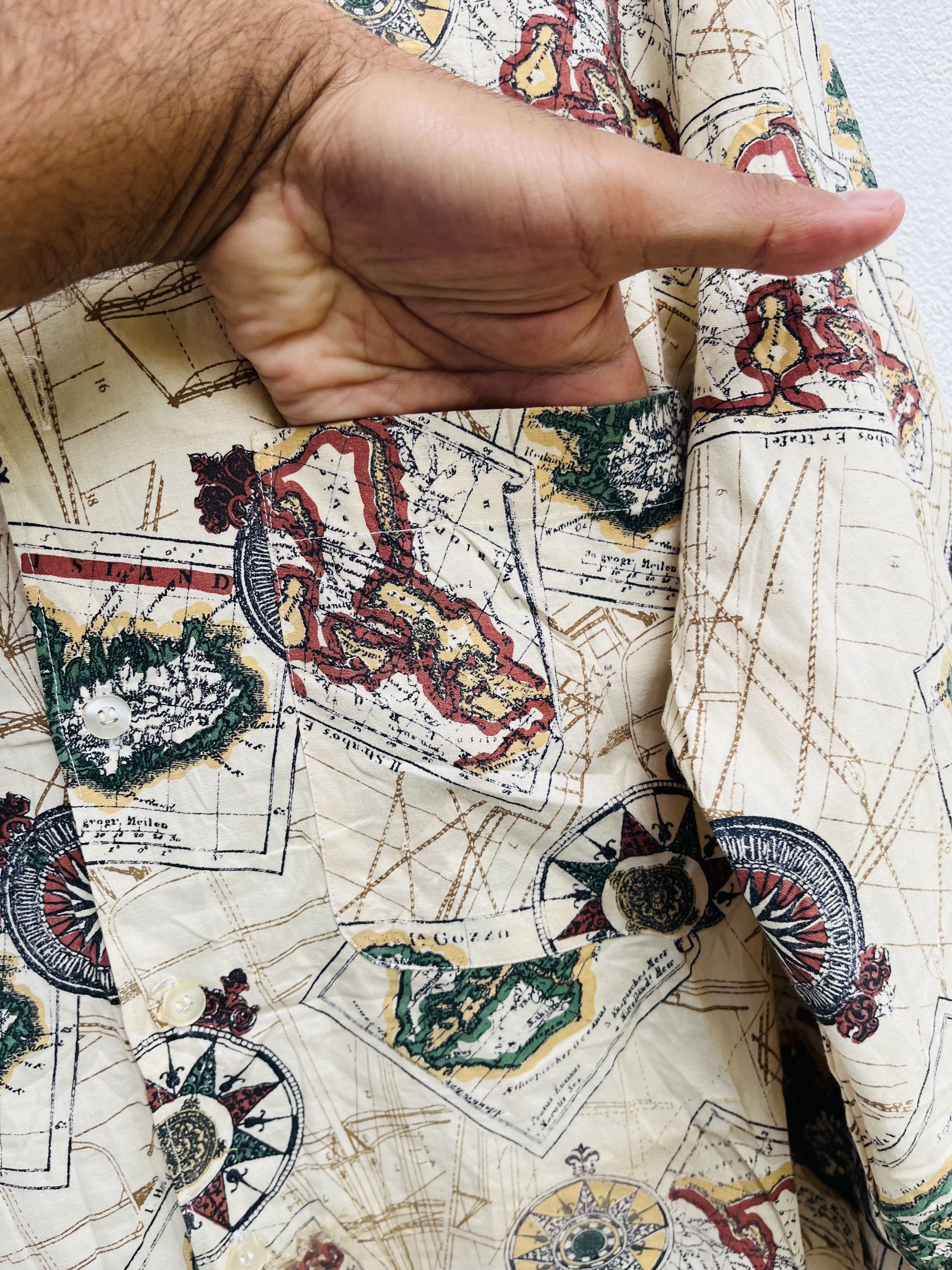 Japanese Brand × Vintage Vintage Classic JHA Map Hip Hop Fashion Style Size US XL / EU 56 / 4 - 6 Thumbnail