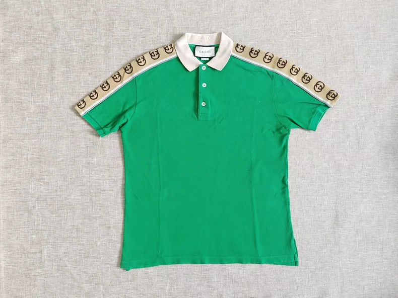 Gucci Gucci Short-sleeved polo shirt 2501-Nextarrow Size US M / EU 48-50 / 2 - 1 Thumbnail