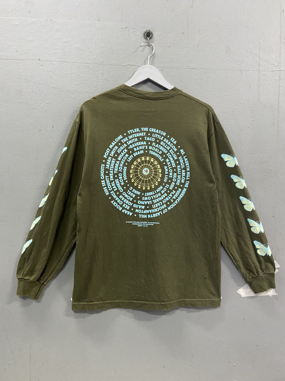 Golf Wang GOLF WANG 2018 CAMP FLOG GNAW CARNIVAL LONG SLEEVE SHIRT Size US M / EU 48-50 / 2 - 7 Thumbnail