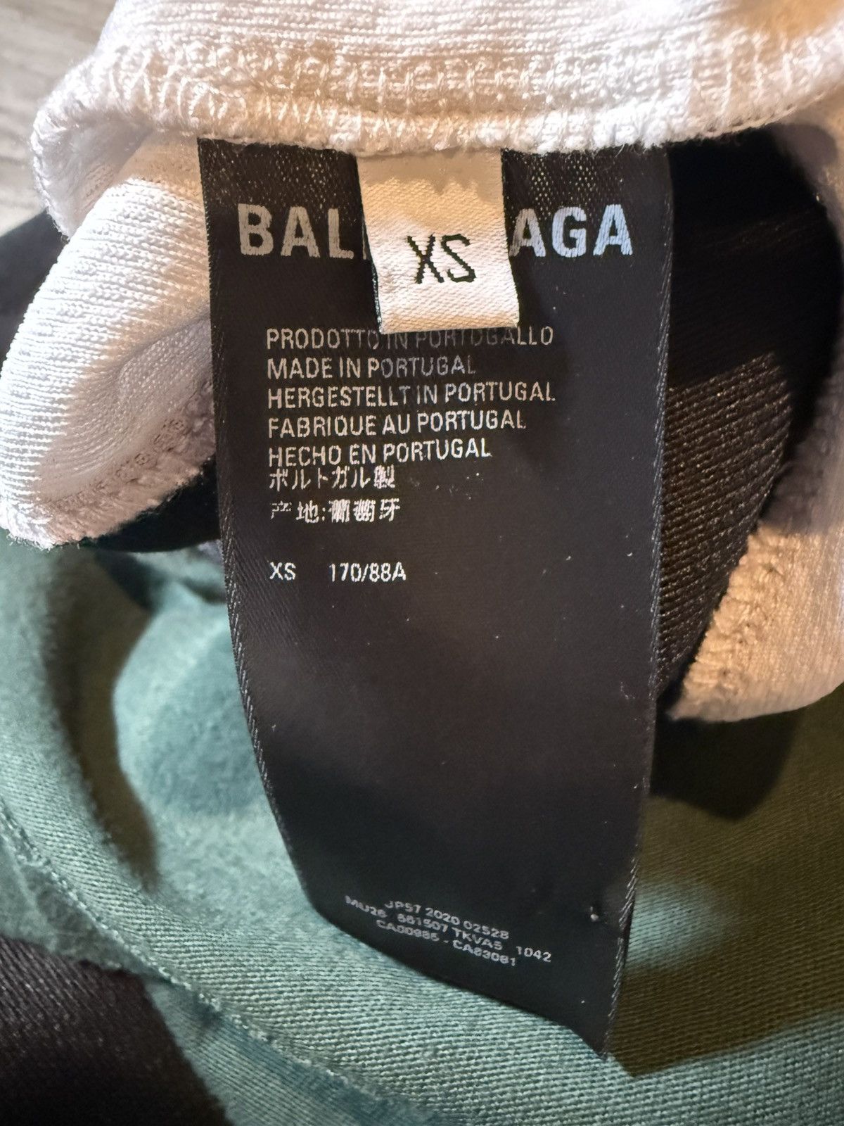 Balenciaga Balenciaga Runner Logo Layered Polo Size US XS / EU 42 / 0 - 9 Thumbnail