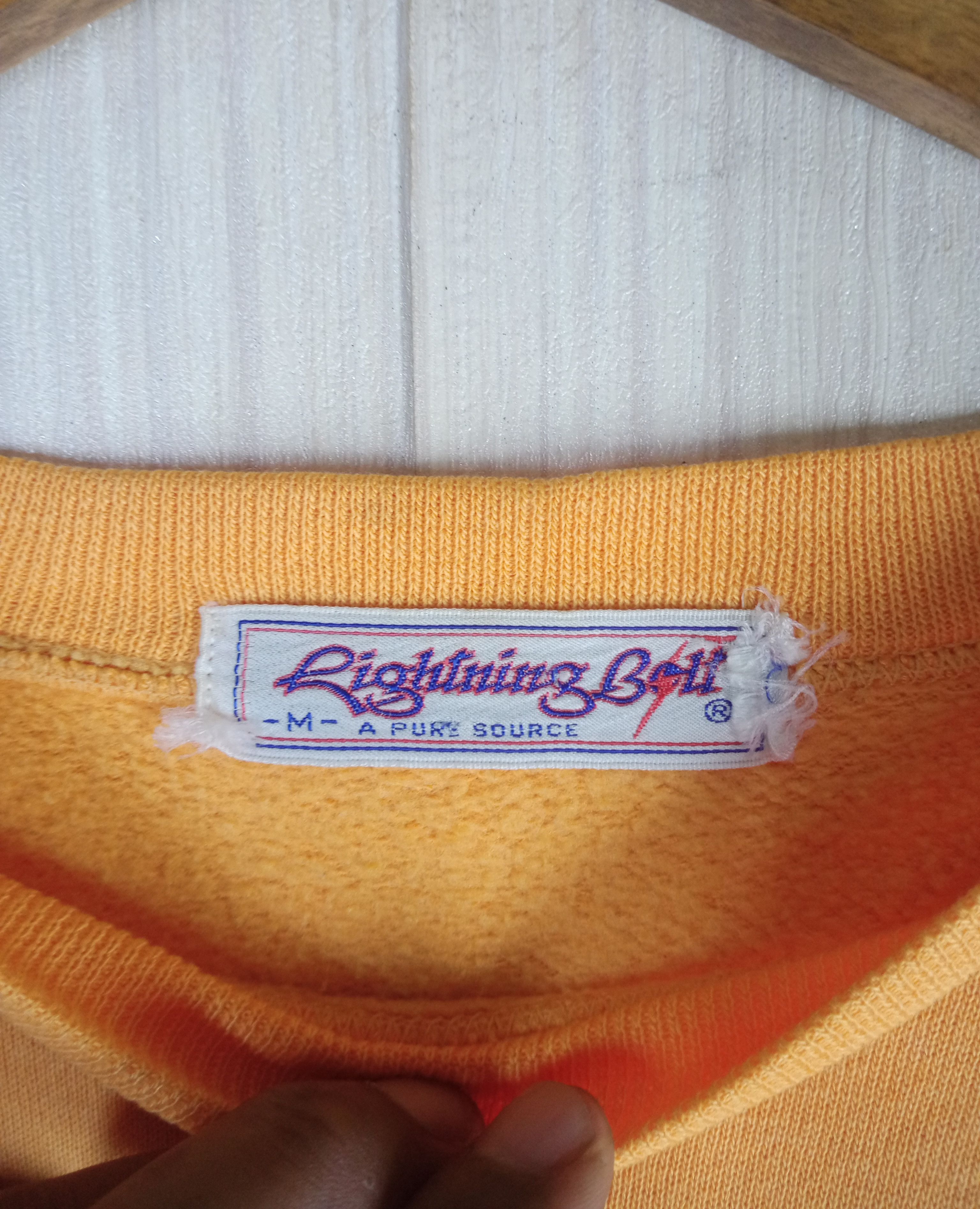 Ron Jon Surf Shop Rare Vintage 80s Lightning Bolt Surf Side Club Sweatshirt Size US M / EU 48-50 / 2 - 7 Thumbnail