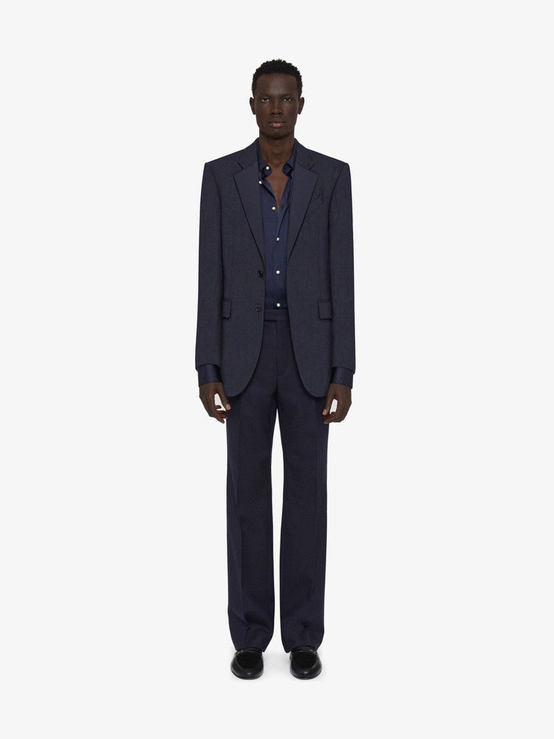 Givenchy o1srvl11e0326 Slim Fit Jacket in Night Blue Size US S / EU 44-46 / 1 - 2 Thumbnail