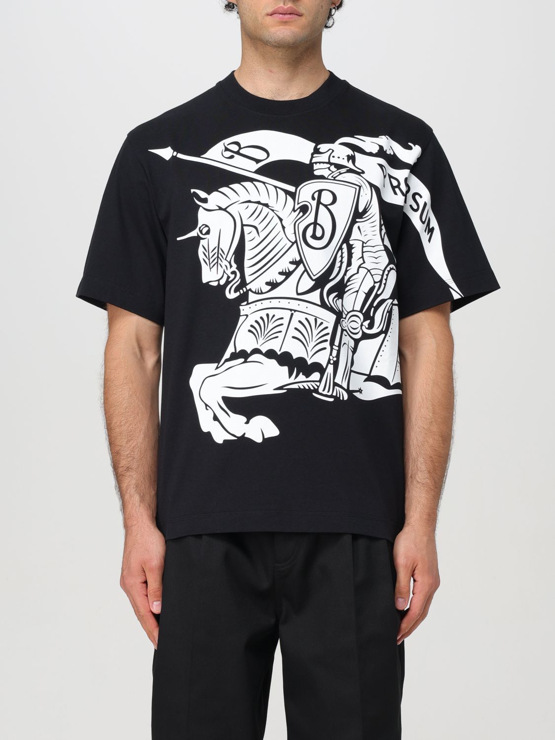 Burberry Burberry T-Shirt Men Black Size US M / EU 48-50 / 2 - 1 Thumbnail