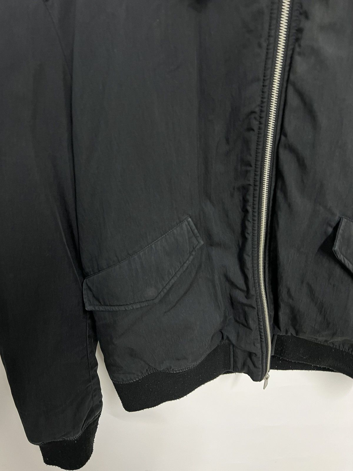 Allsaints Vintage streetwear designer Allsaints Faux Fur Bomber Jacket Size US M / EU 48-50 / 2 - 3 Thumbnail