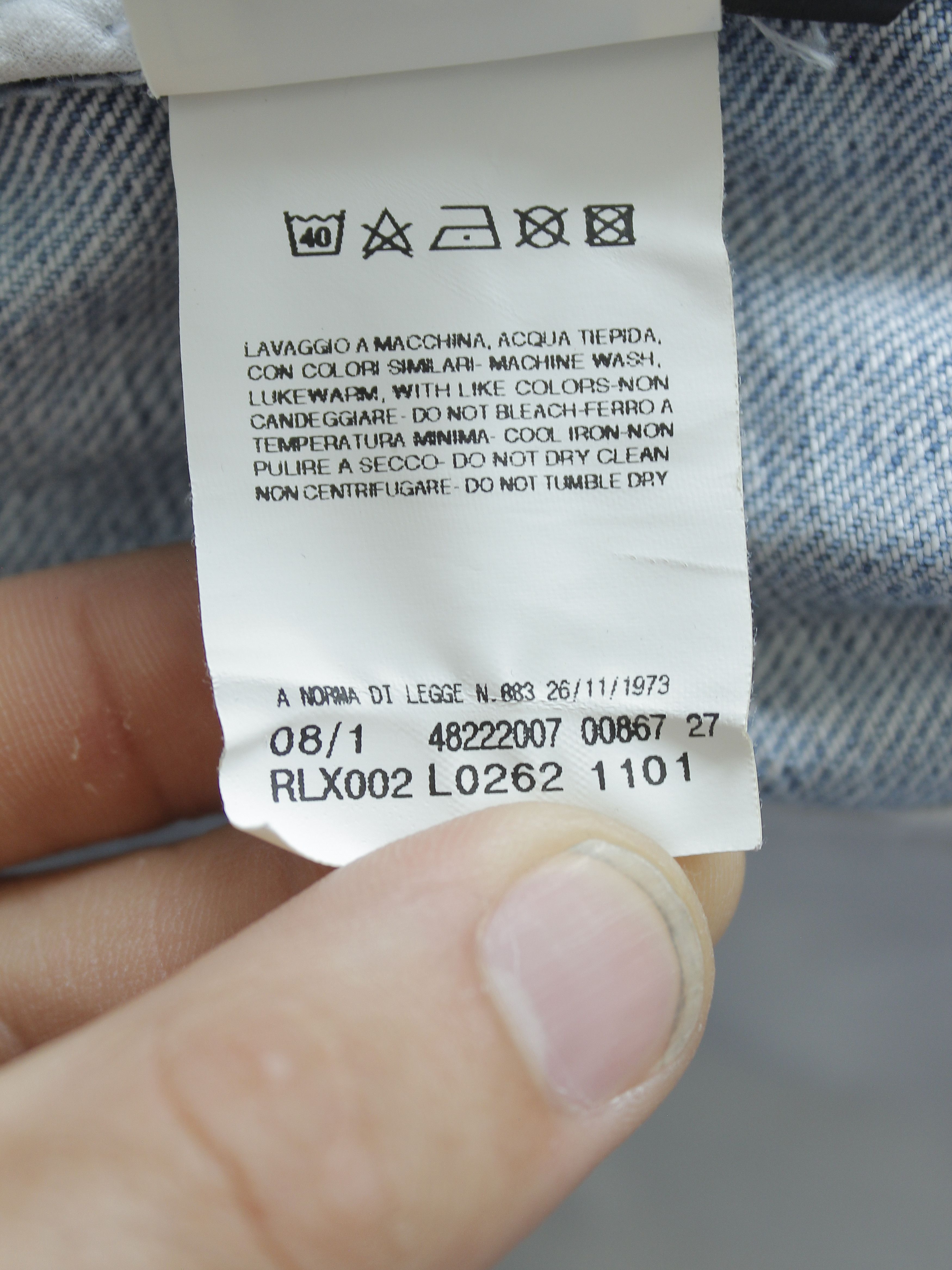 Roberto Cavalli ROBERTO CAVALLI VINTAGE JEANS 50 100% COTTON STRAIGHT FIT Size US 34 / EU 50 - 11 Thumbnail