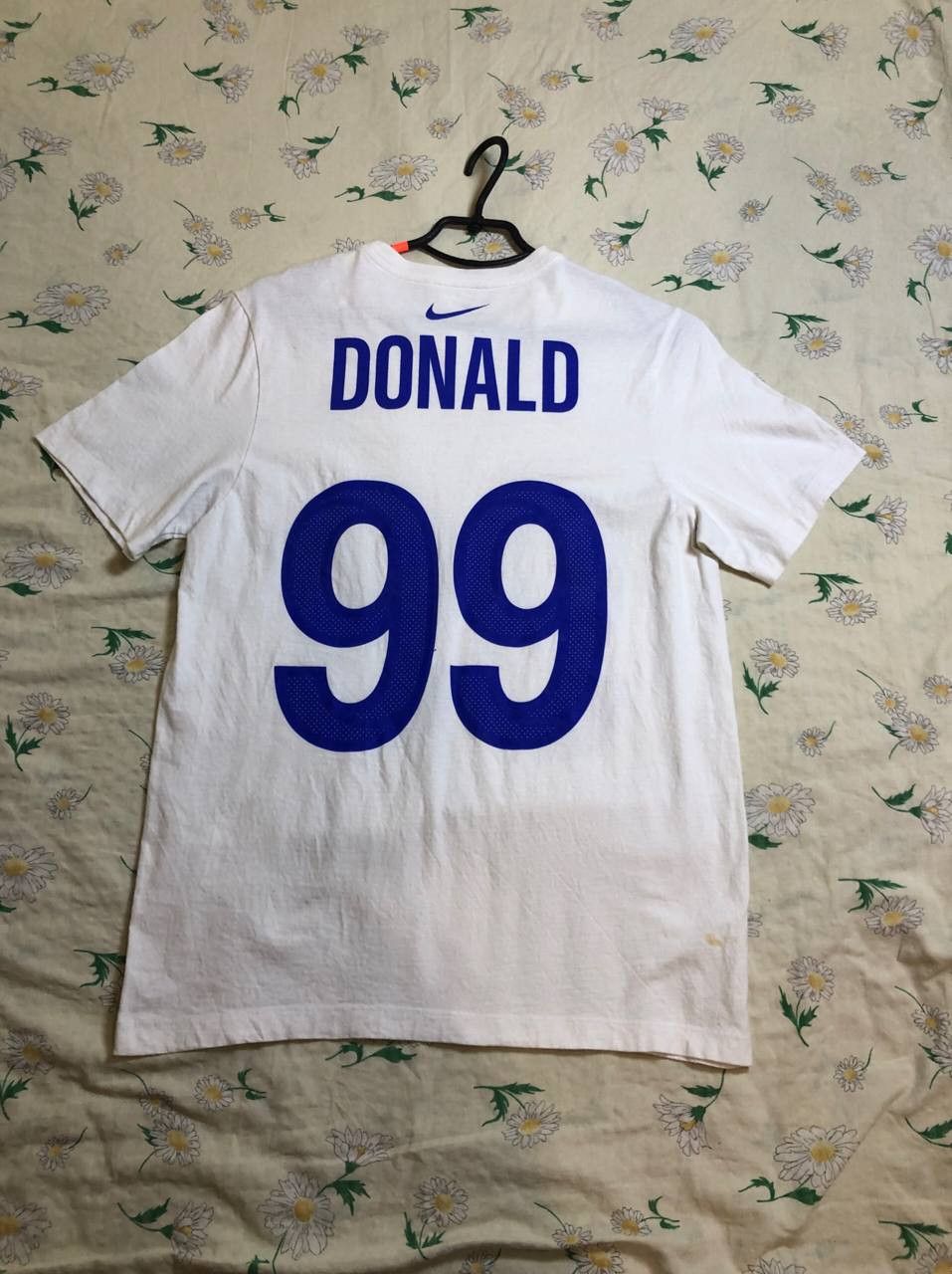 Nike Nike Aaron Donald White Los Angeles Rams Super Bowl LVI Size US M / EU 48-50 / 2 - 14 Thumbnail