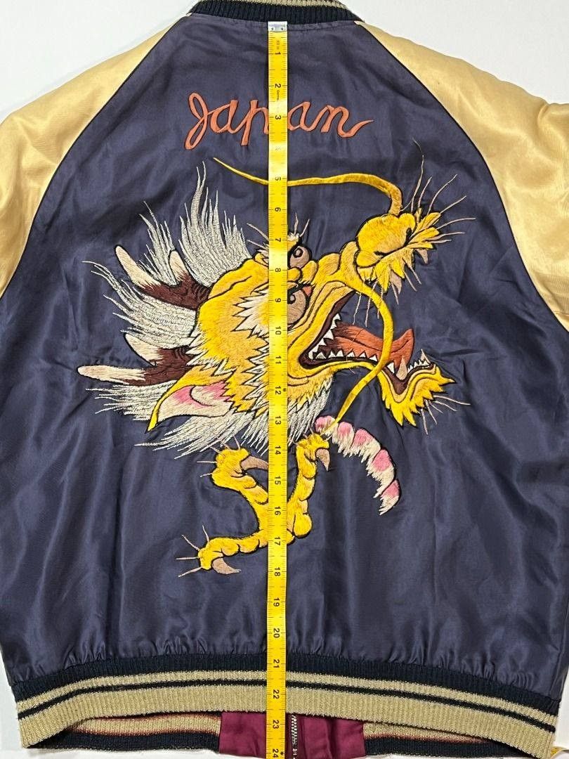 Tailor Toyo Tailor Toyo 2009 Sukajan Jacket Dragon x Pagoda T11696-170 Size US M / EU 48-50 / 2 - 7 Thumbnail