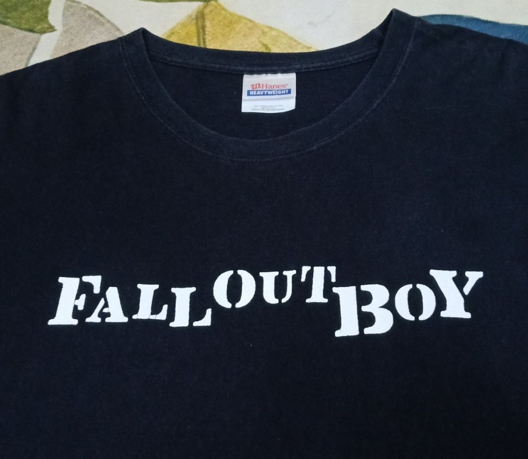 Band Tees Vintage Fall Out Boy : We Set Our Sails Against The Wind Size US XL / EU 56 / 4 - 7 Thumbnail
