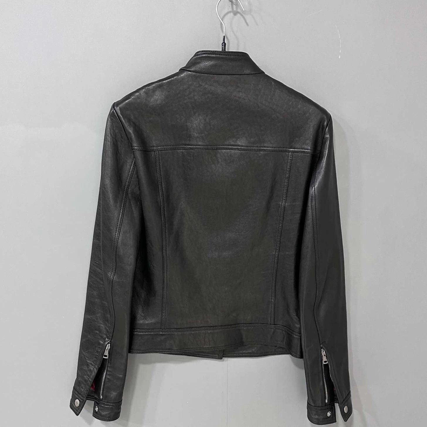 Gucci GUCCI Black Leather Jacket 42 Size M / US 6-8 / IT 42-44 - 3 Thumbnail