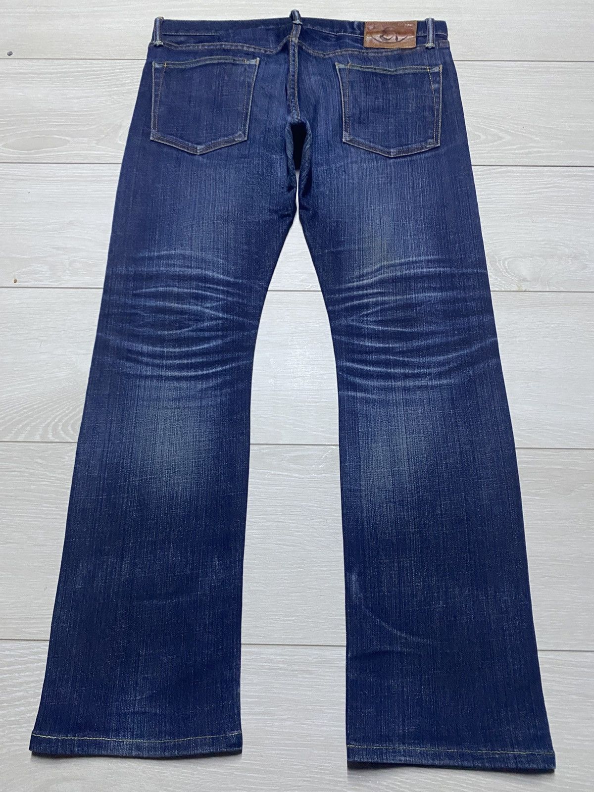 Eternal Vintage Eternal Blue Wash Skinny Slim Fit Jeans Size US 34 / EU 50 - 2 Thumbnail