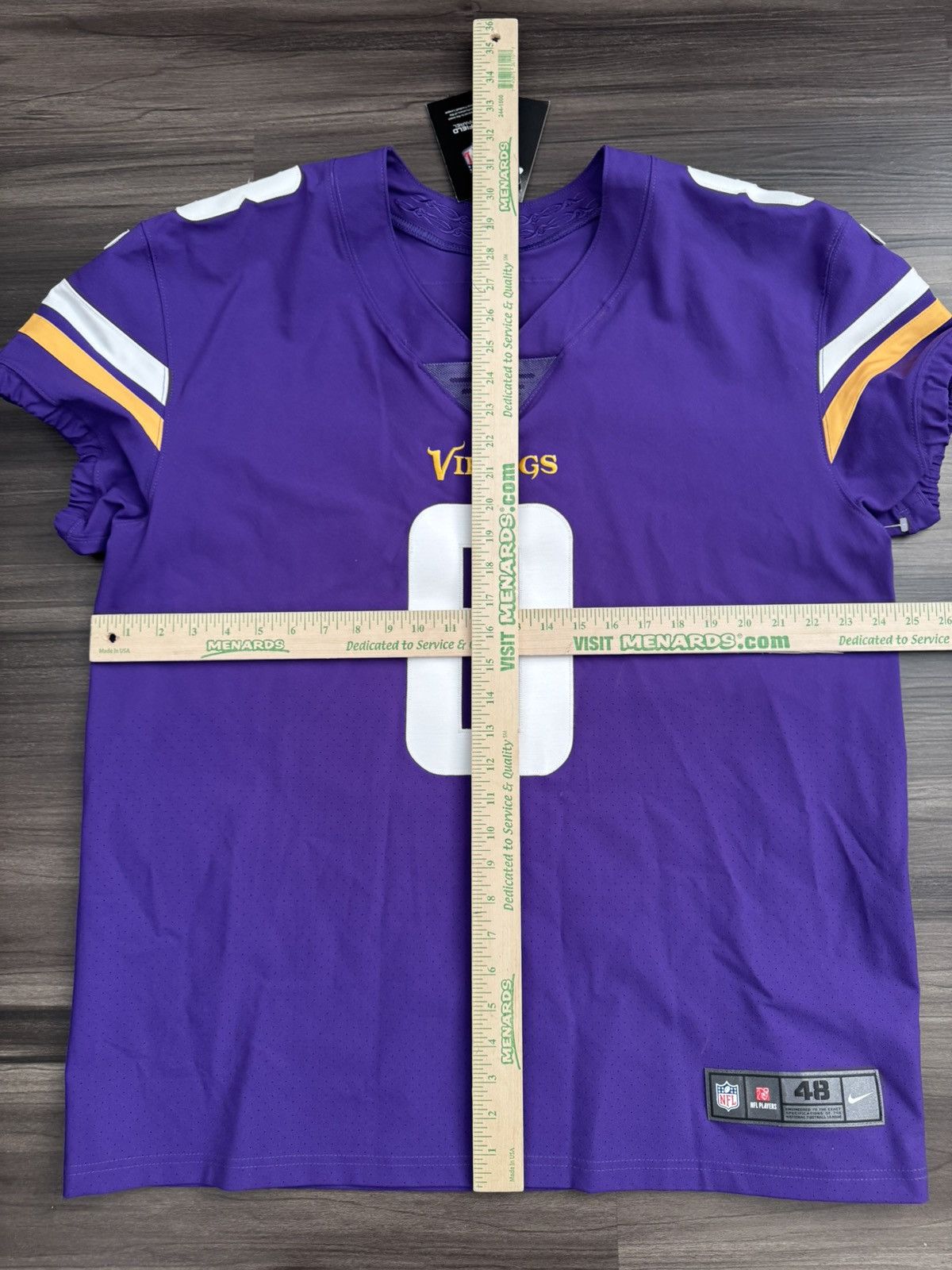 Nike Signed MN Vikings Kirk Cousins #8 NFL Elite Jersey *NO COA Size US XL / EU 56 / 4 - 10 Thumbnail