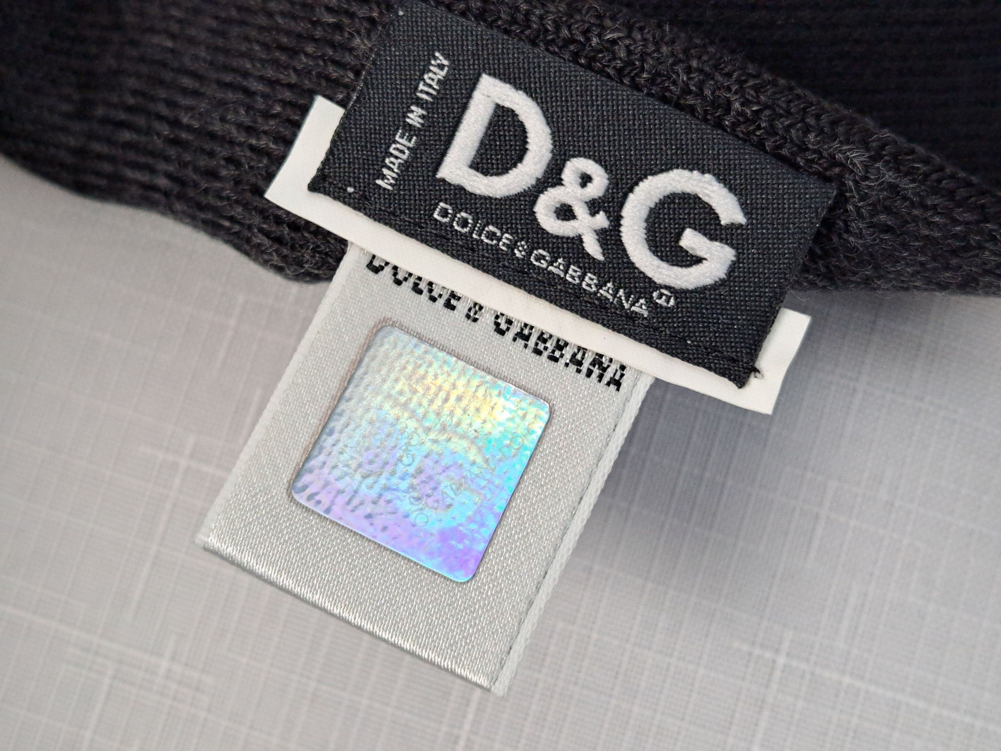 Dolce & Gabbana Dolce&Gabbana big logo wool scarf. Made in Italy Size ONE SIZE - 11 Thumbnail