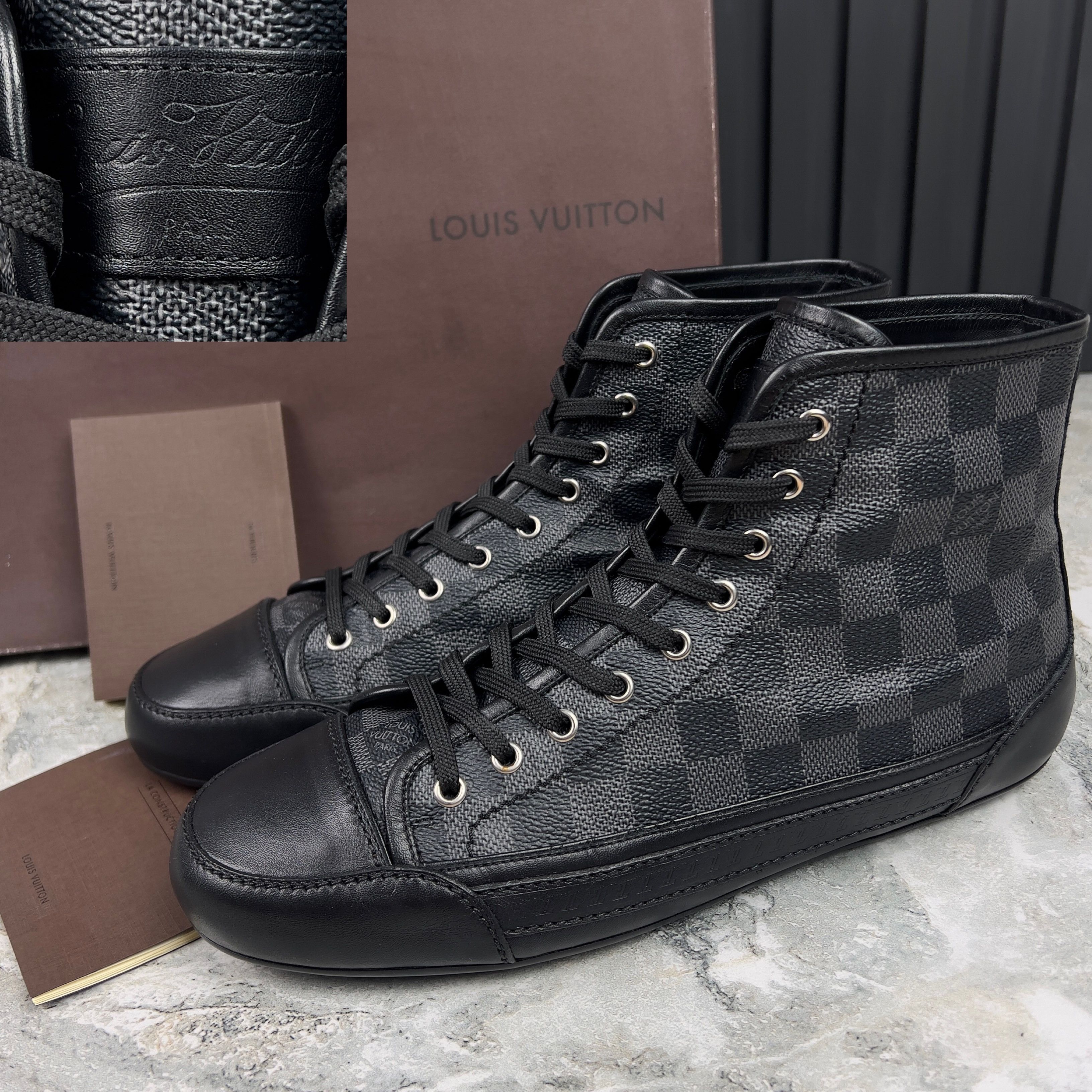 Lv yellowstone sneaker boot hot sale