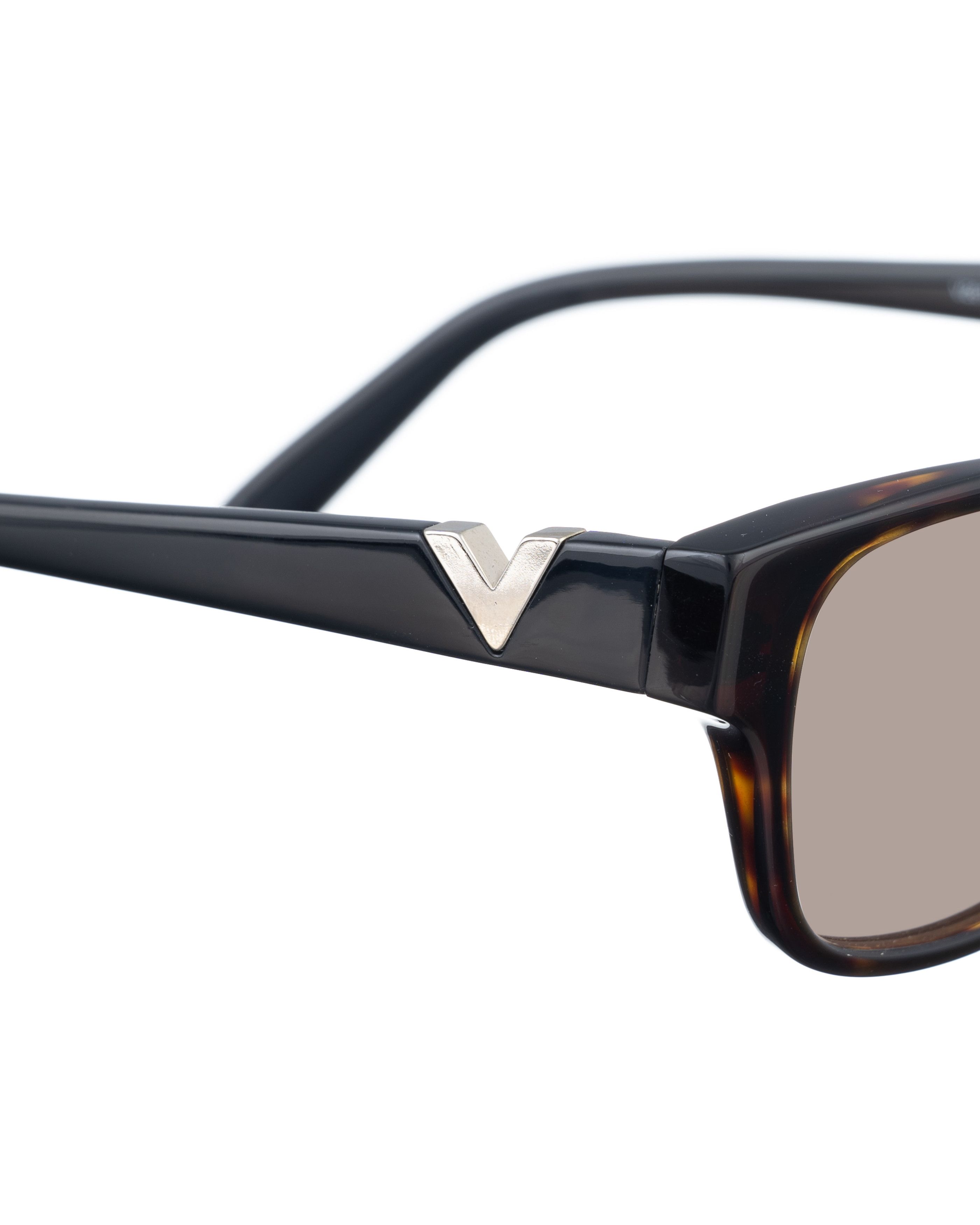 Valentino Valentino 00's Dark Havana Classic Nerd Sunglasses Size ONE SIZE - 1 Thumbnail