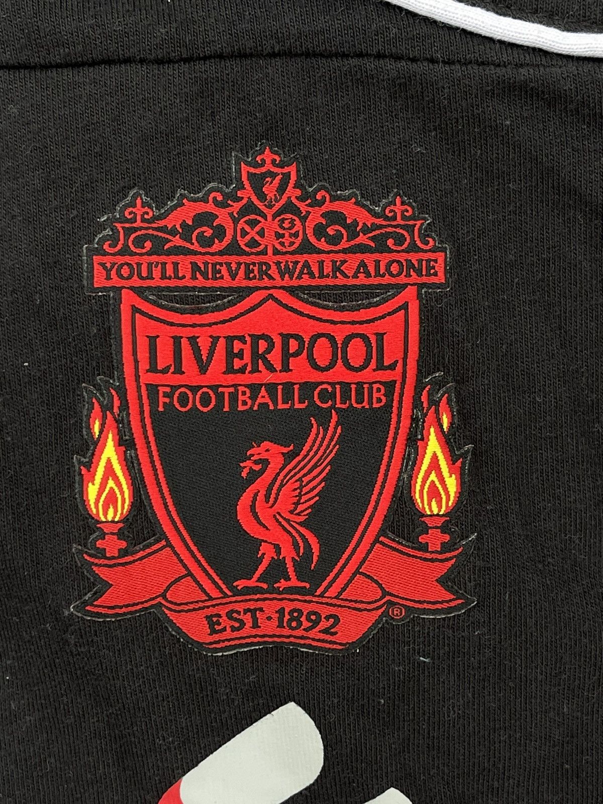 Adidas Y2K Adidas Liverpool black jersey tee vintage Size US M / EU 48-50 / 2 - 8 Thumbnail