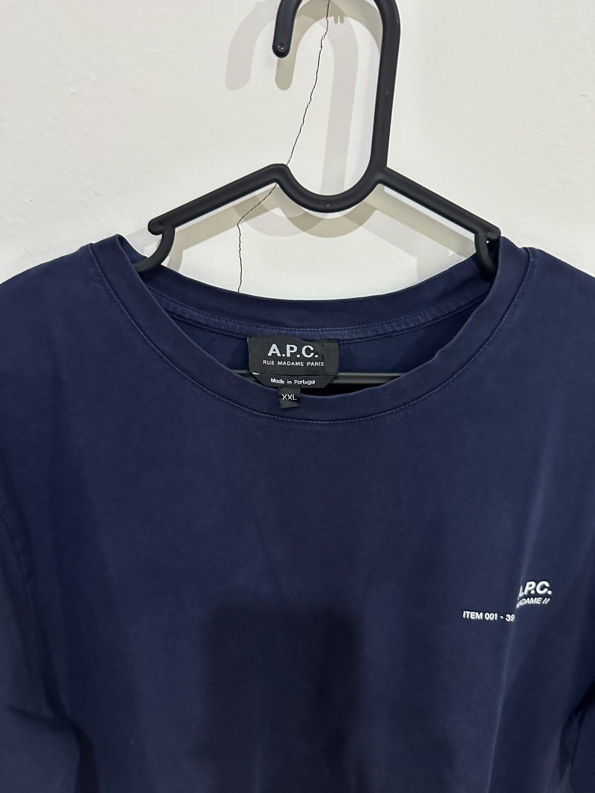 A.P.C. Apc t shirt Size US XXL / EU 58 / 5 - 2 Thumbnail