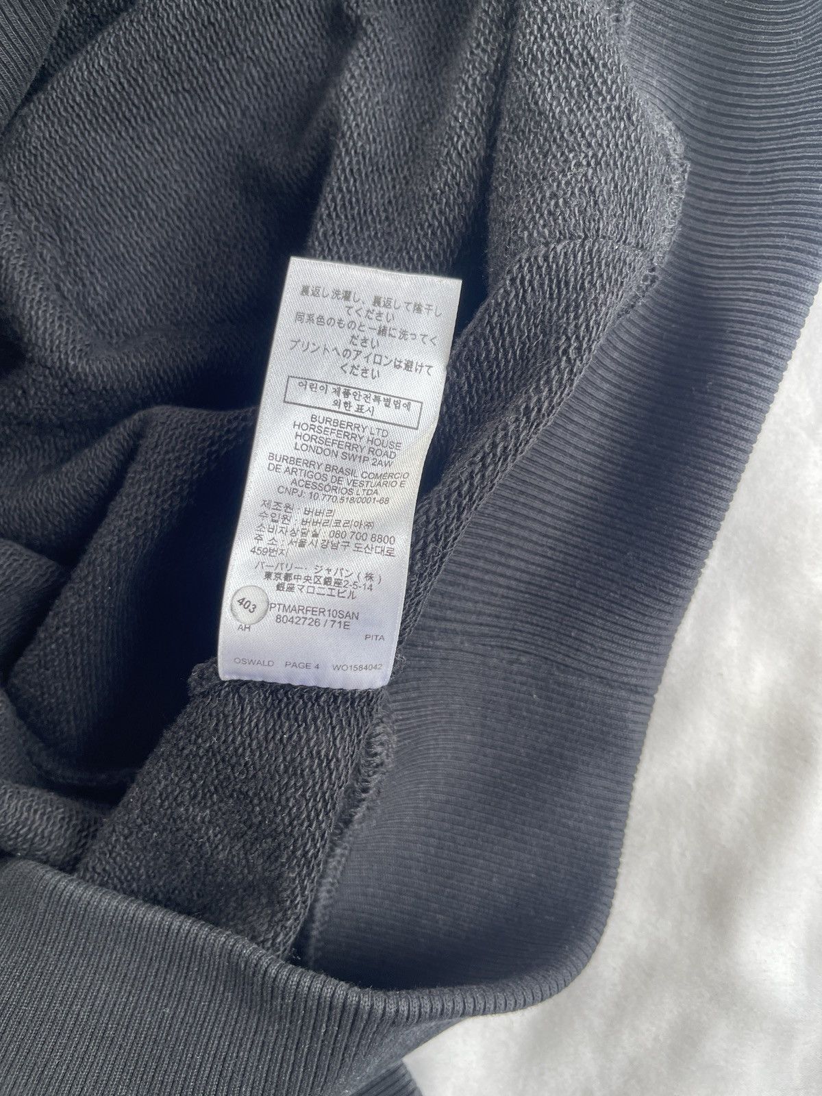 Burberry Burberry Hoodie Size US M / EU 48-50 / 2 - 5 Thumbnail