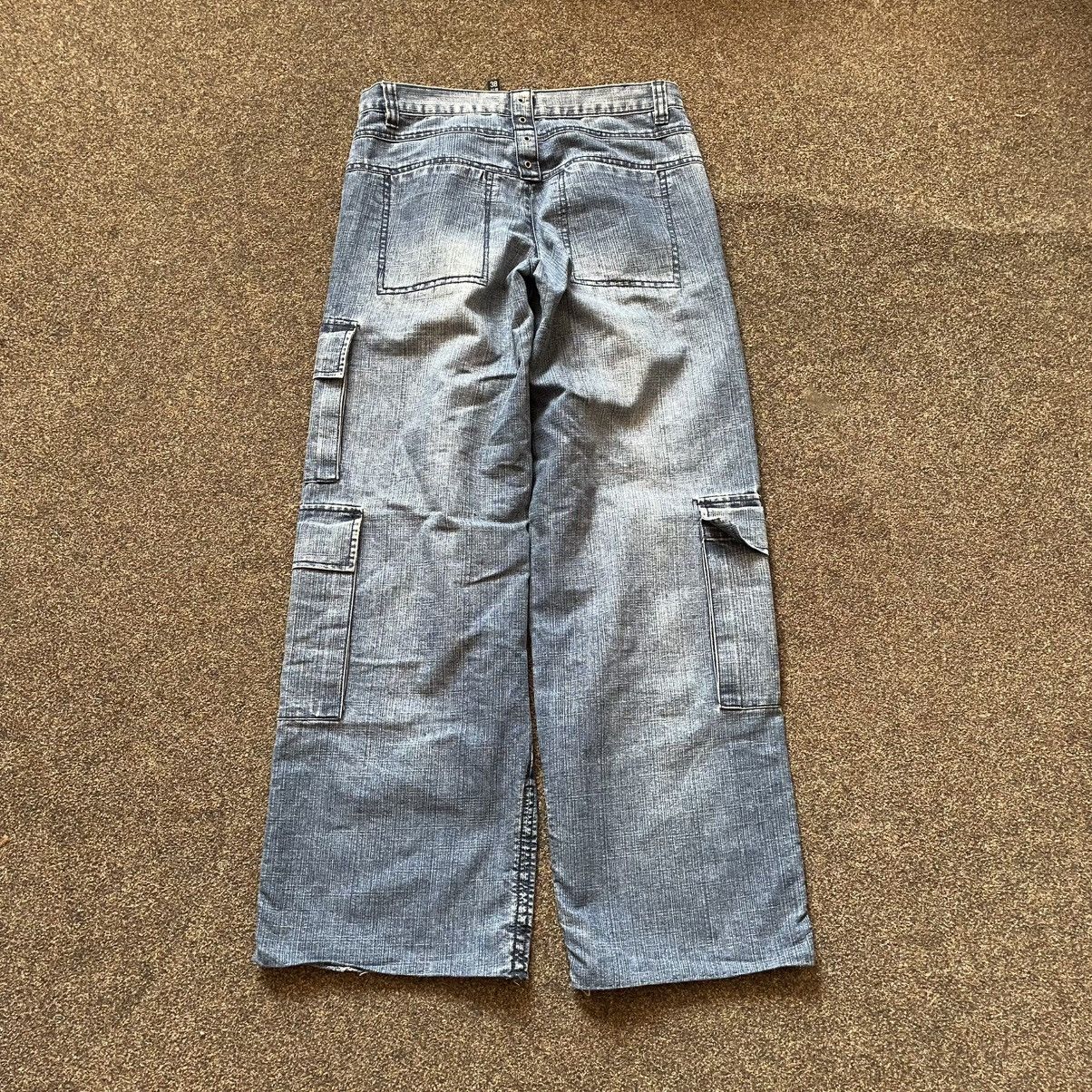Vintage vintage pants bootcut jeans multi Y2K flared fade Size 32" / US 10 / IT 46 - 4 Thumbnail
