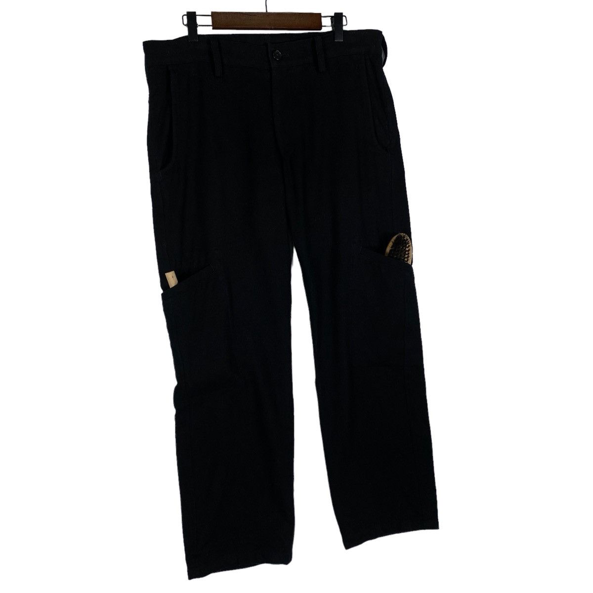 Yohji Yamamoto Vintage Yohji Yamamoto Pour Homme Cotton-Wool Painter Pants Size US 34 / EU 50 - 7 Thumbnail