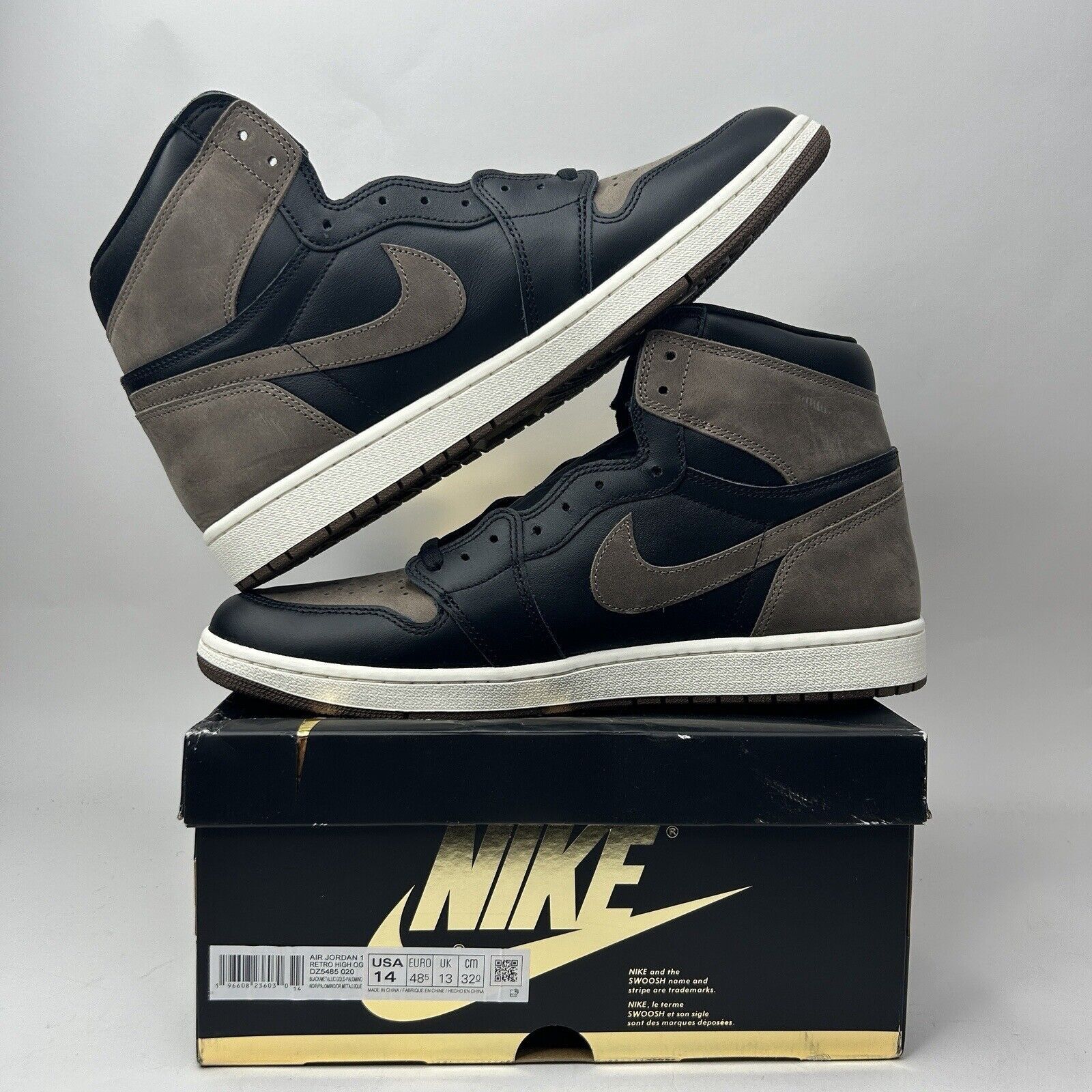 Jordan Brand Nike Air Jordan 1 Retro OG High “Palomino” 2023 Size US 14 / EU 47 - 3 Thumbnail