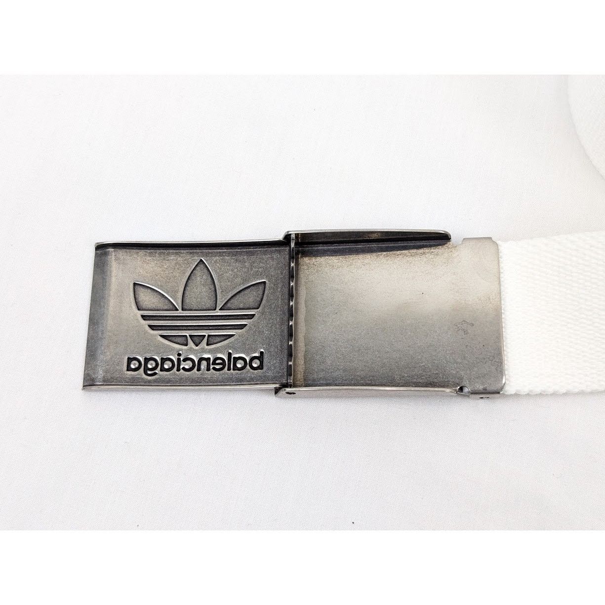 Balenciaga o1rshd1 Size: M / Skater Belt in White Size ONE SIZE - 5 Thumbnail