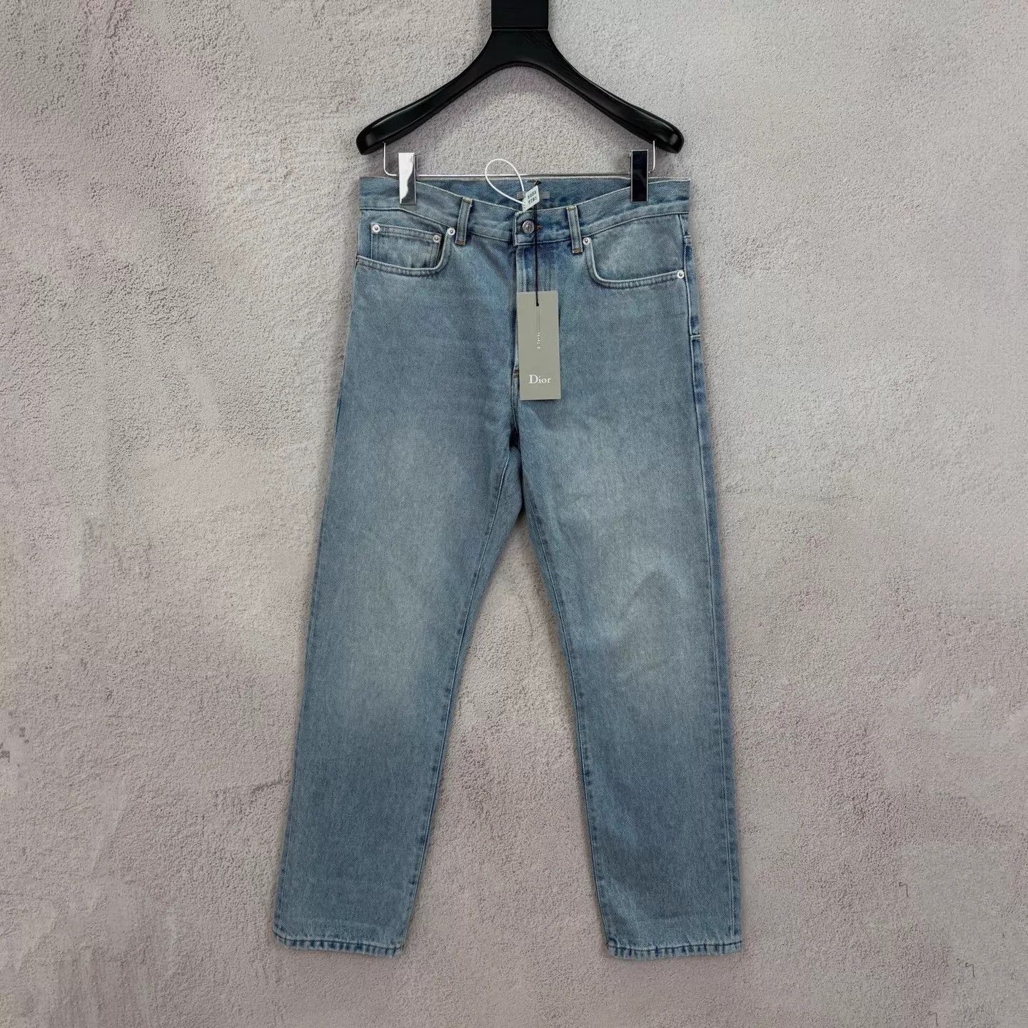 Dior Dior New Washed Light Blue Denim Pants Size US 30 / EU 46 - 1 Thumbnail