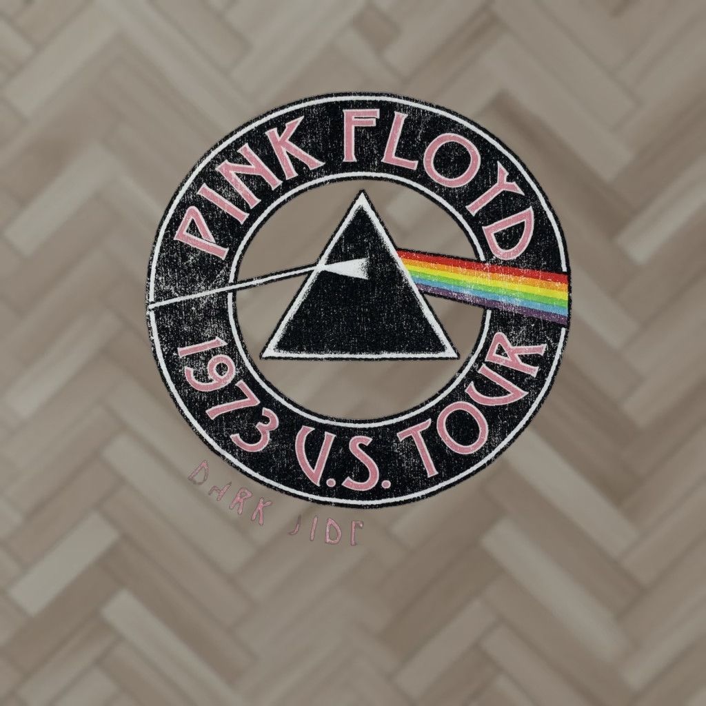 Vintage Pink Floyd 1973 U.S. Tour The Dark Side Of The Moon White Sz S Crop Top #2390 Size S / US 4 / IT 40 - 1 Thumbnail