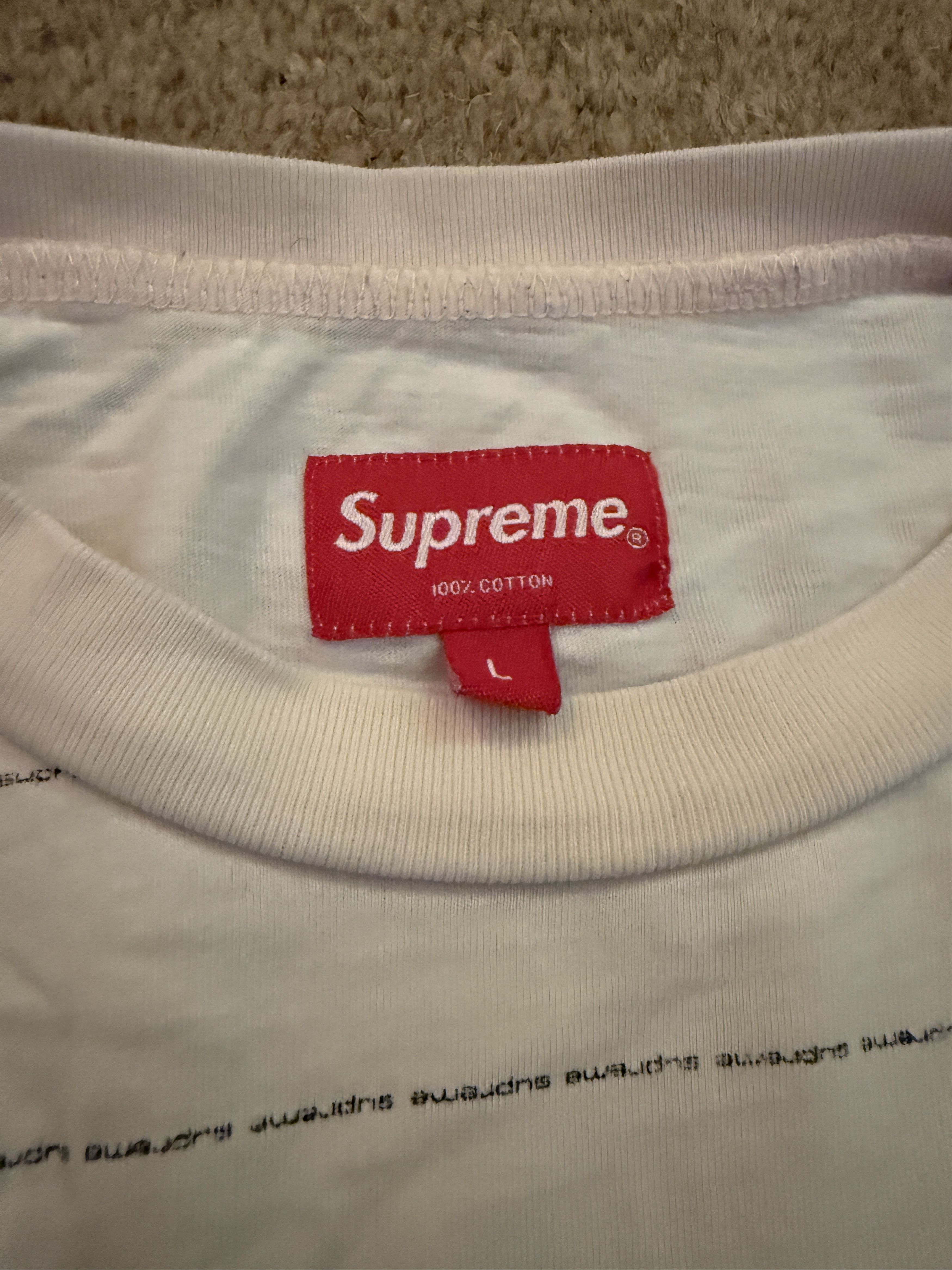 Supreme Supreme World Famous Long Sleeve Shirt Size US L / EU 52-54 / 3 - 2 Thumbnail