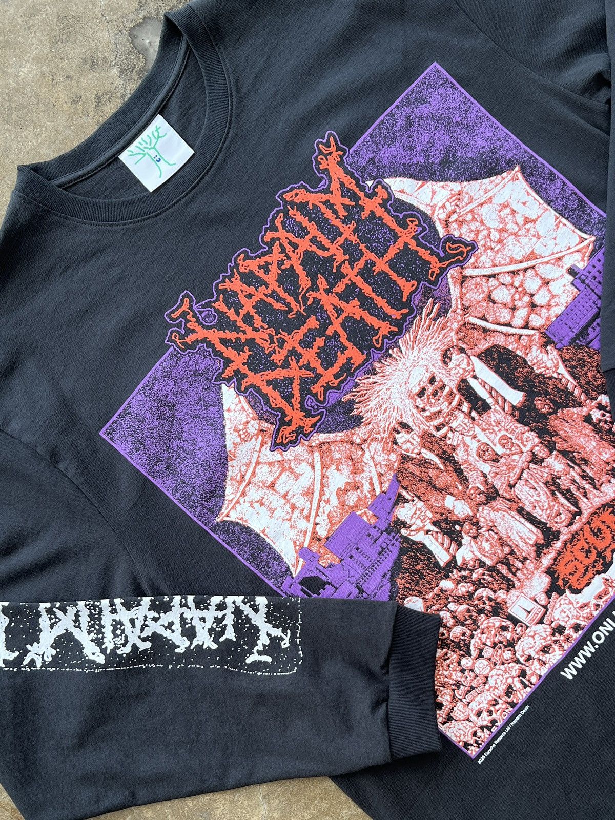 Online Ceramics Napalm Death Polluted Minds LS XXL