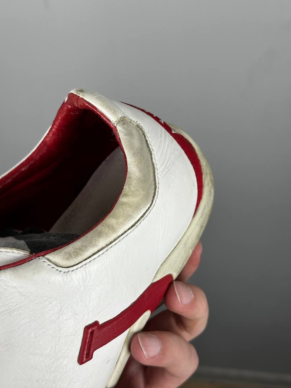 Armani Vintage Armani Jeans White Leather Speedcat Sneakers Size US 11 / EU 44 - 6 Thumbnail