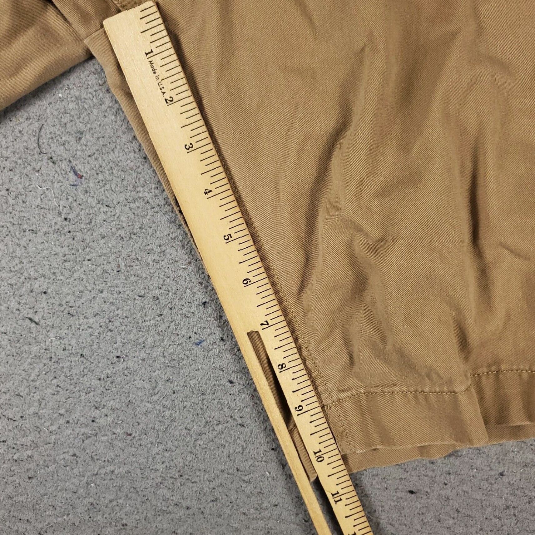 Ralph Lauren Ralph Lauren Mens Brown Flat Front Chino Shorts Size 44 Extra Large Size US 44 / EU 60 - 7 Thumbnail
