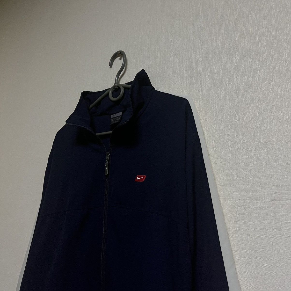 Nike Vintage Nike Track Jacket 00s Swoosh Y2K Striped Size US M / EU 48-50 / 2 - 2 Thumbnail