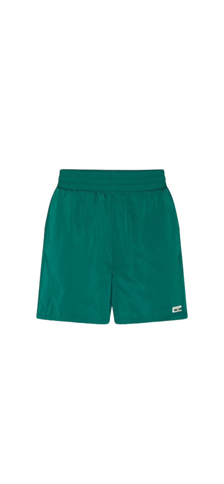 image of Casablanca Shell Suit Track Shorts in Green, Men's (Size 34)