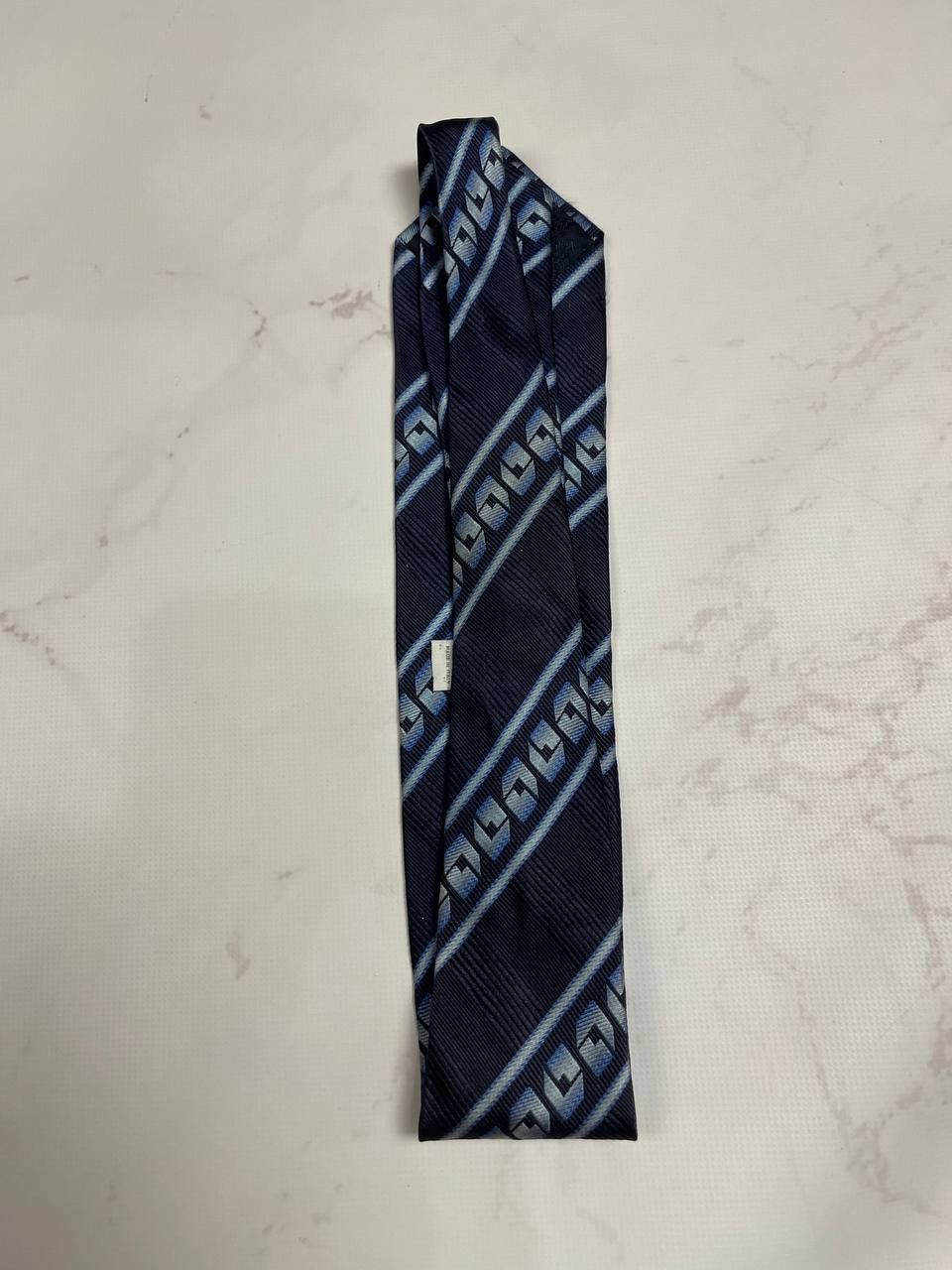 Versace Versace Vintage 90s Tie Silk Logo Size ONE SIZE - 6 Thumbnail