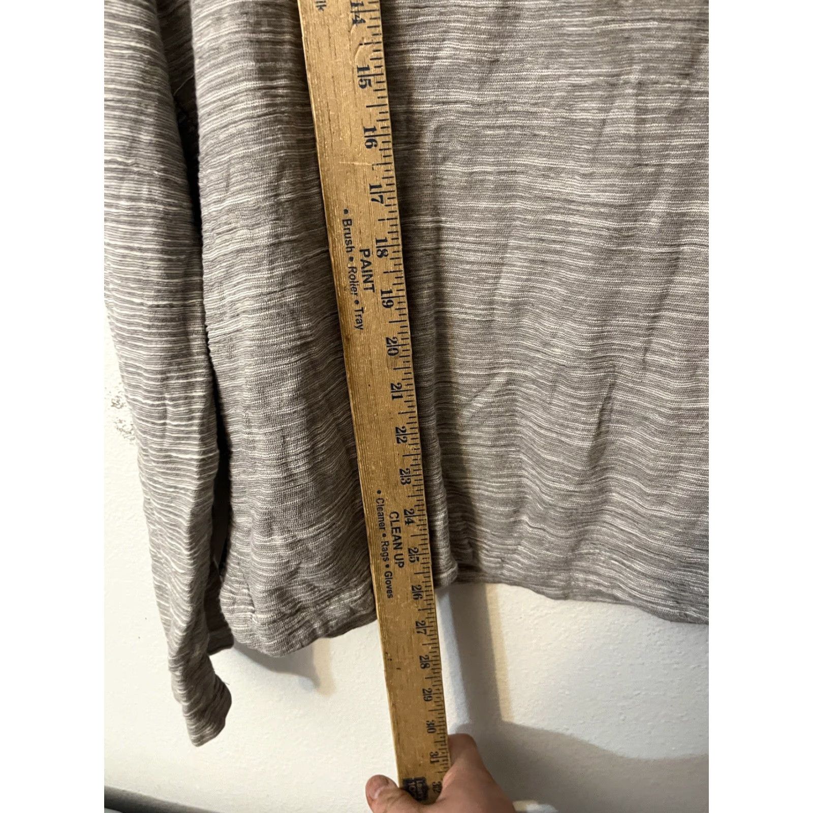 Robert Graham Robert Graham Pullover 1/4 Zip Shirt Long Sleeve M Gray Classic Fit Mens Sweatshirt Size US M / EU 48-50 / 2 - 4 Thumbnail
