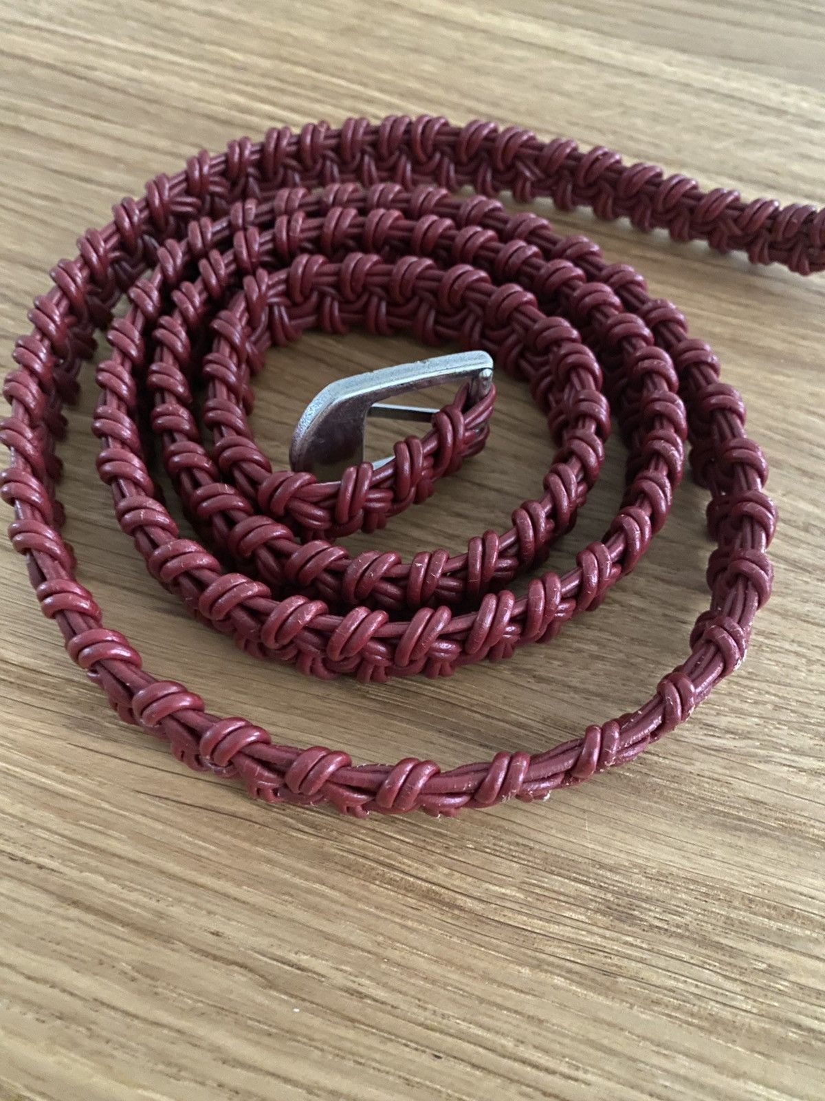 Mfpen mfpen “Hand-Braided Leather Belt” Size ONE SIZE - 4 Thumbnail
