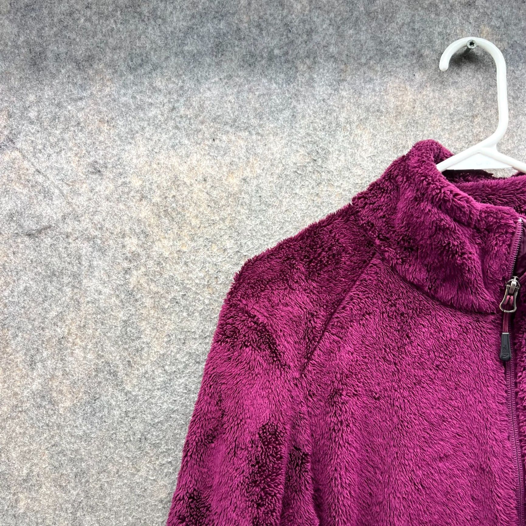 The North Face VINTAGE? No. The North Face Jacket Women Large Purple Full Zip Fleece Osito Cozy Sherpa Size L / US 10 / IT 46 - 7 Thumbnail